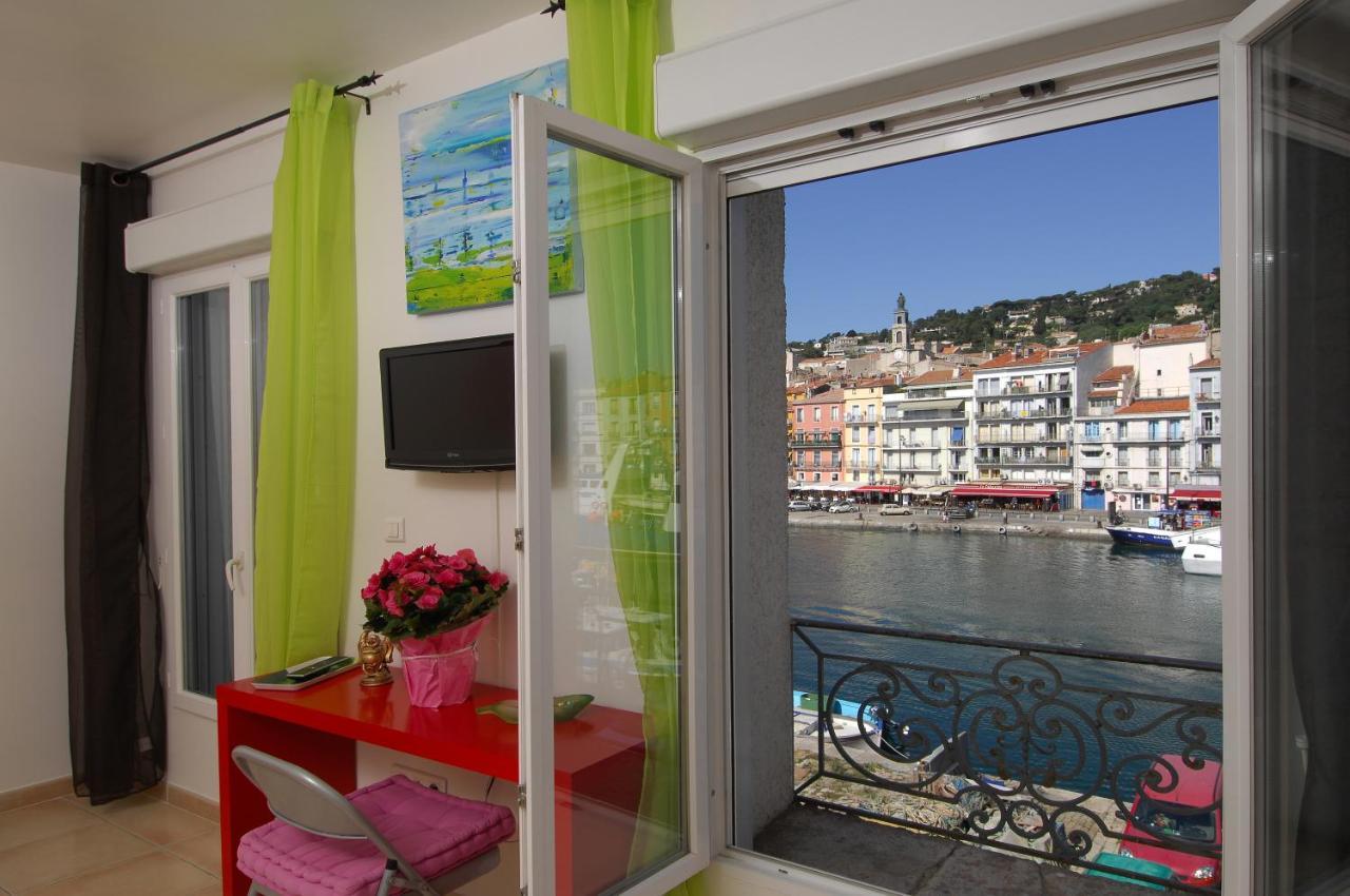 Studio 2Eme Etage Vue Sur Quai Et Mont Saint Clair Sète Esterno foto